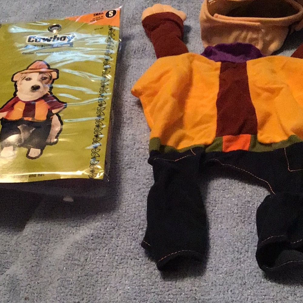 Cowboy Costume for Small Dog